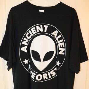 Ancient Alien Theorist Novelty T-Shirt